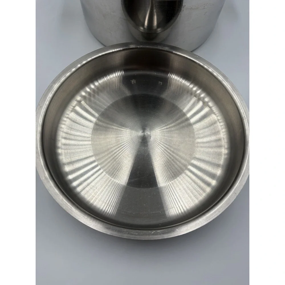 Vintage Thermo-Core Thermium Multi-Plex Stainless Steel Dutch Oven W/ Lid